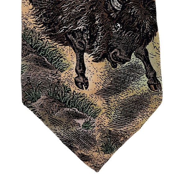 Tango by Max Raab Silk Americana Series Union Pacific Silk Tie - Picture 6 of 14